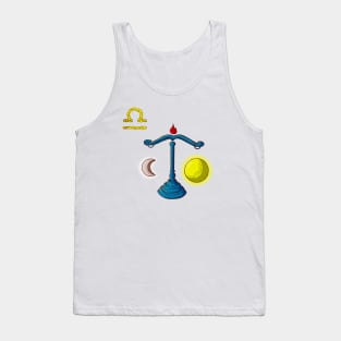 The Libra zodiac Tank Top